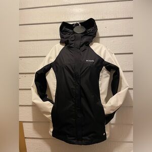 Columbia Omni-Tech Interchange Waterproof 2-Piece Ski Jacket Sz Med